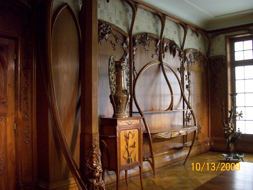musee d'orsay - art nouveau woodwork