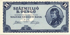 Hungary Hyperinflation note