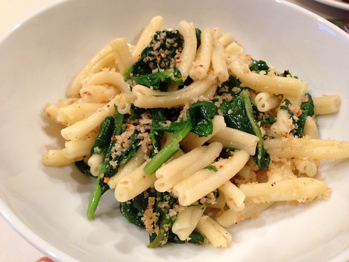Strozzapreti with Spinach and Preserved Lemon Cindy