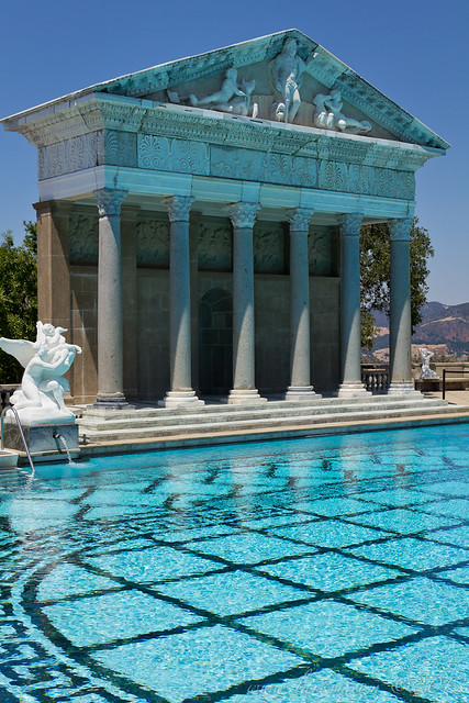 Neptune Pool Temple, Hearst Castle, San Simeon, California