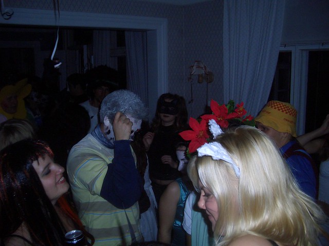 A Halloween party in Finland