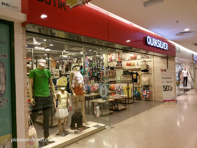 cheras leisure mall quiksilver outlet