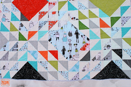 The Zombie Quilt by Rossie
