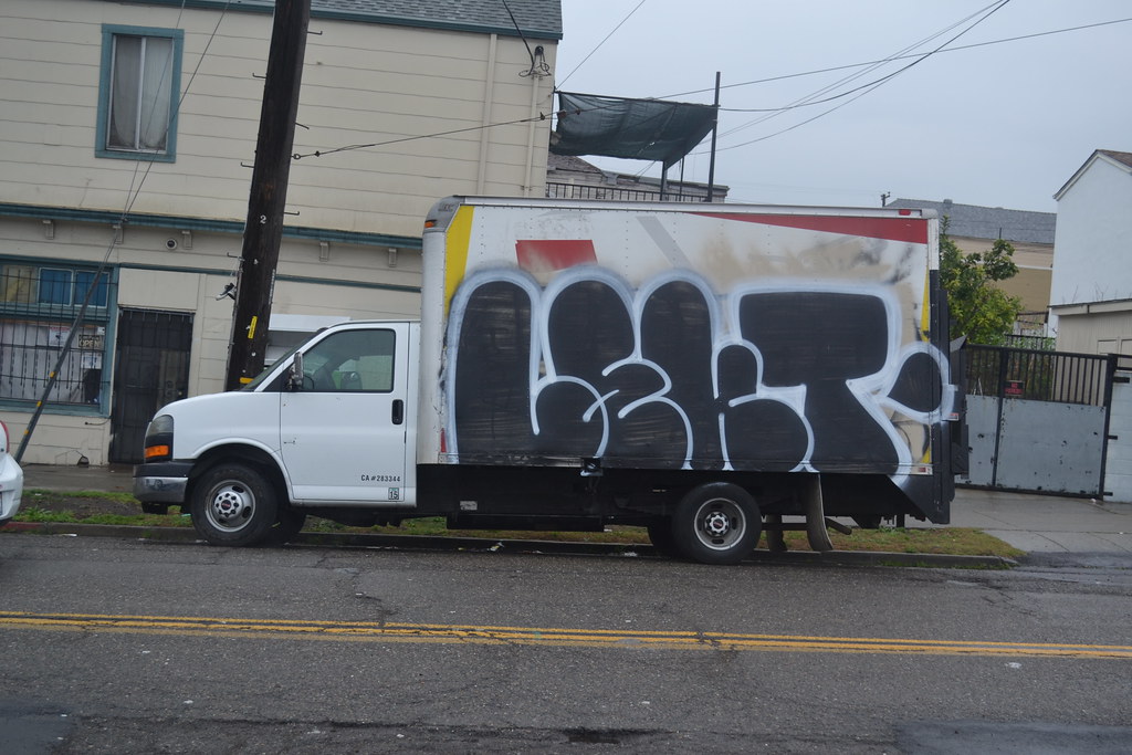 LEKT, Graffiti, Street Art, Oakland, TFN, Truck,
