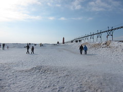 Frozen Lake Michigan (2014)