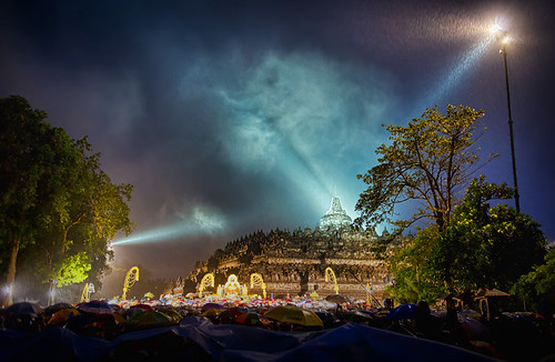 Vesak celebration at Borobudur Temple