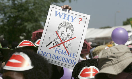  demonstration against female genital mutilation
