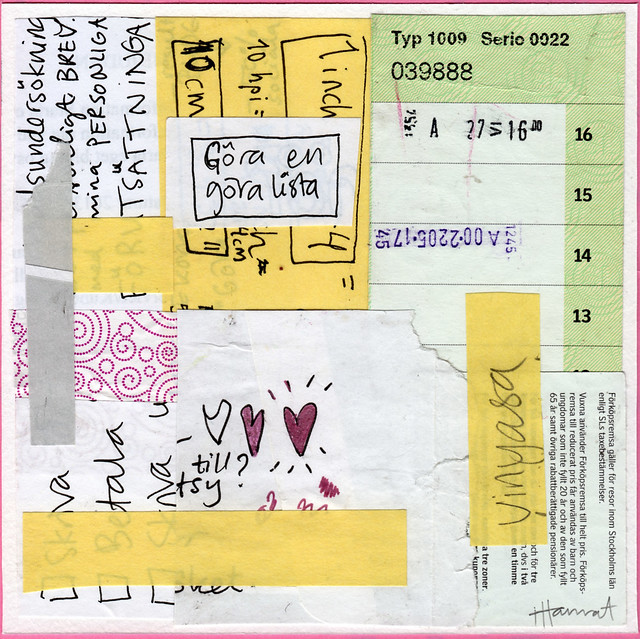 Collage: Taking Notes 1