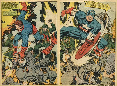 Captain America #105 by Jack Kirby by Derek Langille
