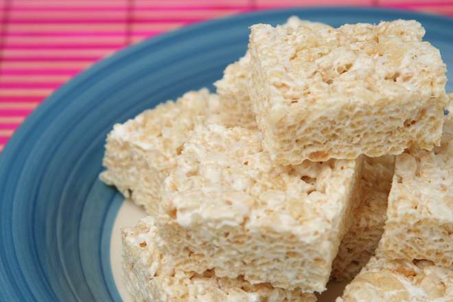 browned butter rice crispy treats 7