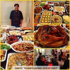 Annual Thanksgiving Celebration With The Family (November 28, 2013)