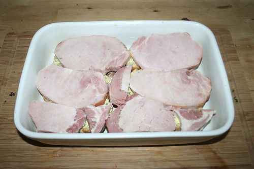 33 - Kasseler dazu geben / Add smoked pork