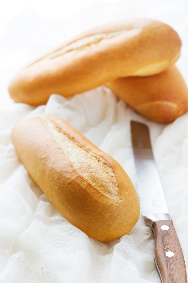 baguettes for Vietnamese sandwiches