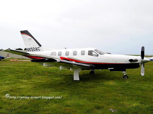 N850AC Socata TBM-850 by Jersey Airport Photography