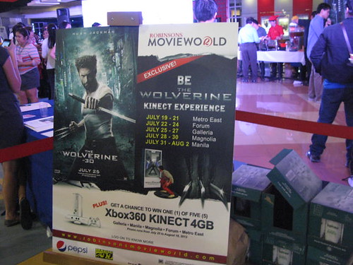 Become The Wolverine Kinect Experience Launch