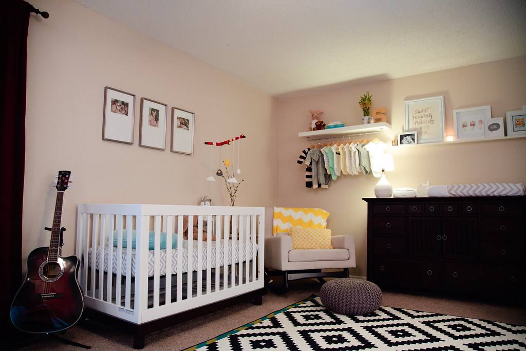 Master Bedroom Nursery makeover-10 - Master Bedroom + Nursery Nook by popular Florida lifestyle blogger Fresh Mommy Blog