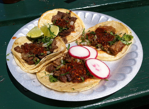 Carne asada tacos