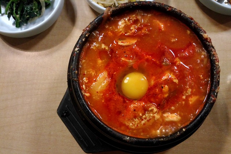 好吃的韓式豆腐鍋