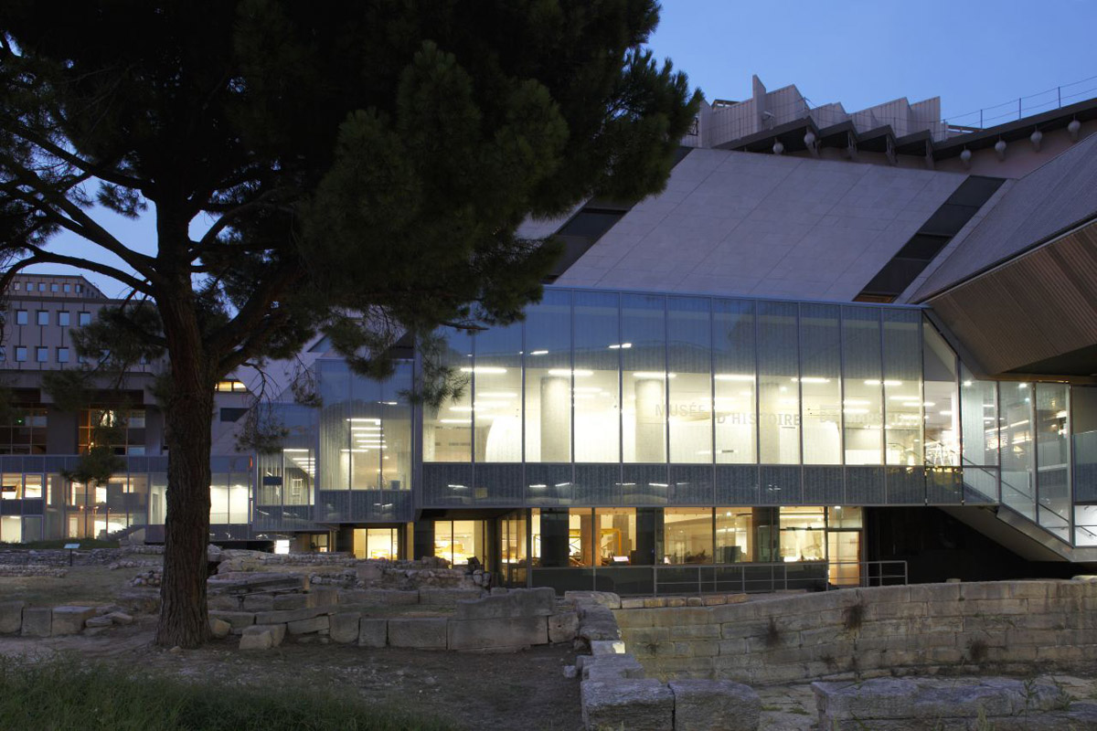 The Marseille History Museum design by Carta Associés