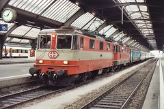 Switzerland - Rail - SBB - Class 420 (Re 4/4) - 11108 to 11109 - Swiss Express Livery