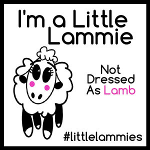 I'm a Little Lammie Button