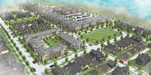 re-envisioned Dogwood Terrace neighborhood (courtesy of Augusta Sustainable Development Implementation Program)