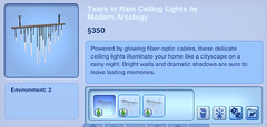 Tears in Rain Ceiling Lights by Modern Arcology