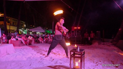Fire Dancers of Sandbar Boracay