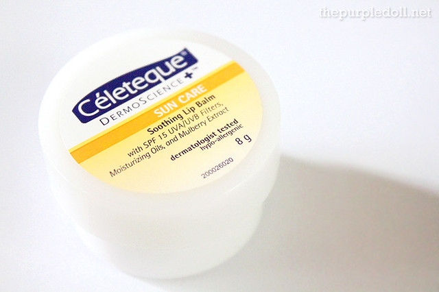 Celeteque DermoScience Sun Care Soothing Lip Balm Review
