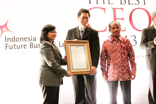 The Indonesia Future Business Leader 2013: Susanto Samsudin.