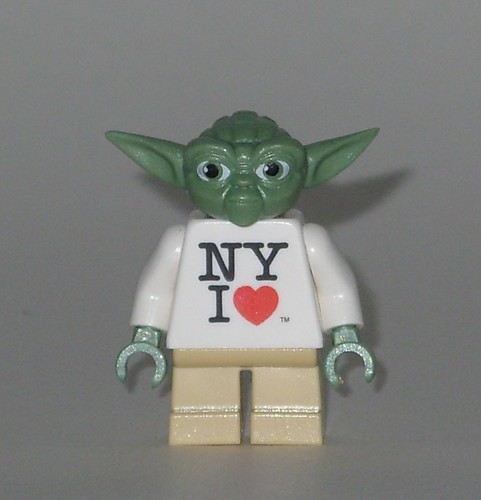 Hejse radius hjælpemotor LEGO 'NY I Heart' Yoda Minifigure review | Brickset