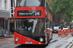 London Bus Route #24 NB4L New Boris London Bus