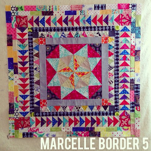 #marcellemedallion border 5! #patchwork #sew #sewing #medallionalong
