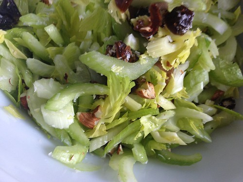 Celery Salad with Dates, Almonds and Parmesan katie