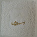 手帕系列No tiltle. 感光樹酯版印於復古手帕Photopolymer on vintage doilie. 16 x 16 cm. 2013