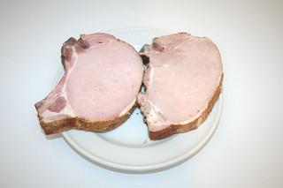 03 - Zutat Kassler / Ingredient smoked pork chop