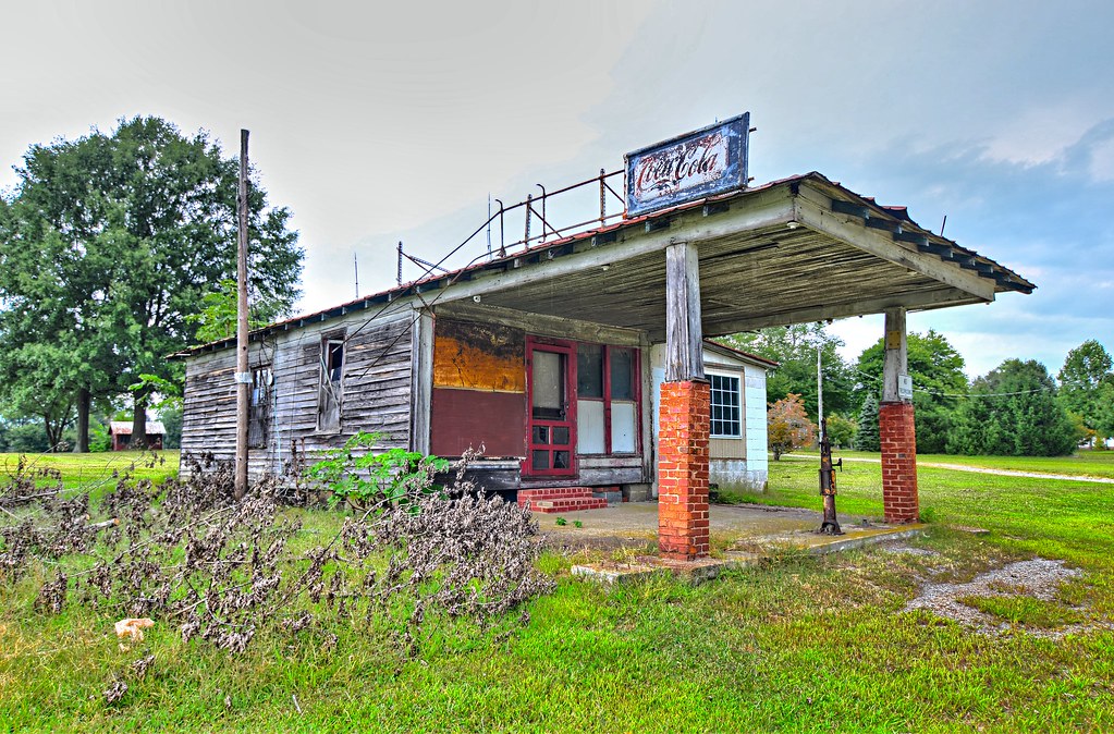 Coca Cola Sign - Vintage Gas Station - Mechanicsville, VA