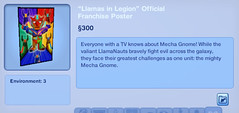 Llamas in Legion Official Franchise Poster