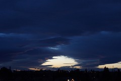 			Klaus Naujok posted a photo:	Thanks to the heavy overcast and cold temperature the sunrise looks so dark but still beautiful.