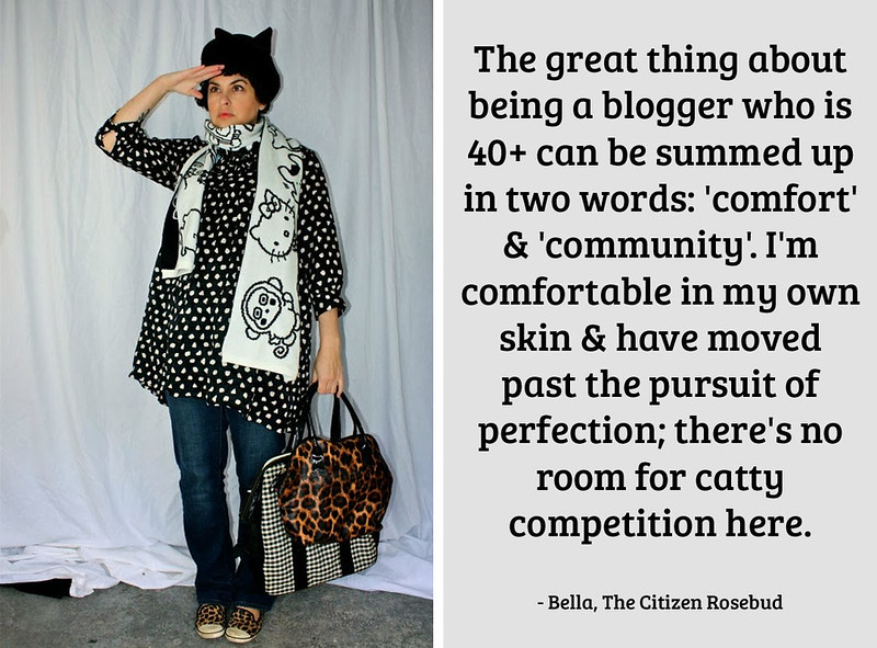 Bella, The Citizen Rosebud on being a 40+ fashion blogger
