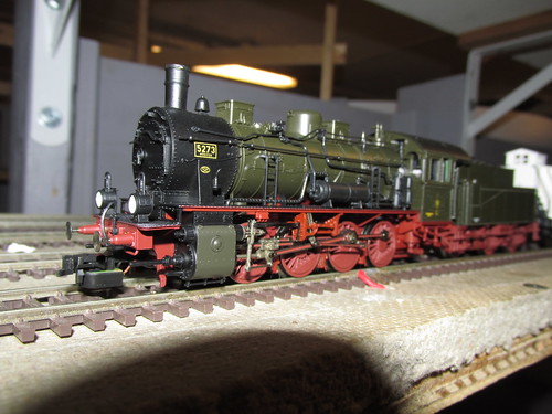 A Fleischman H.O Scale model of a German prototype 0-8-0 steam locomotive. by Eddie from Chicago