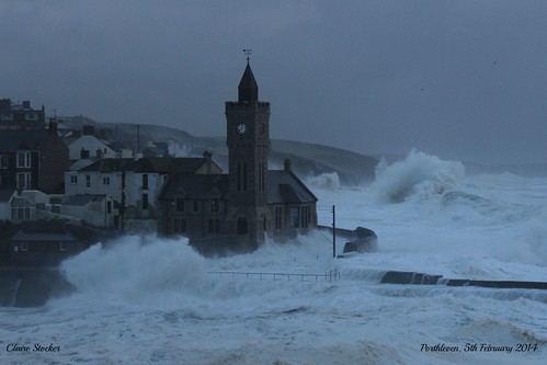 Porthleven; 5th February 2014 storms by www.stockerimages.blogspot.co.uk