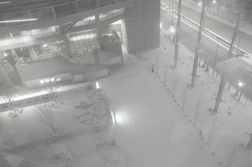 snowstorm at Yurakucho 01