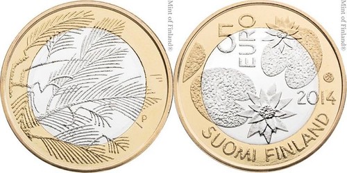 2014 Finland 5 Euros