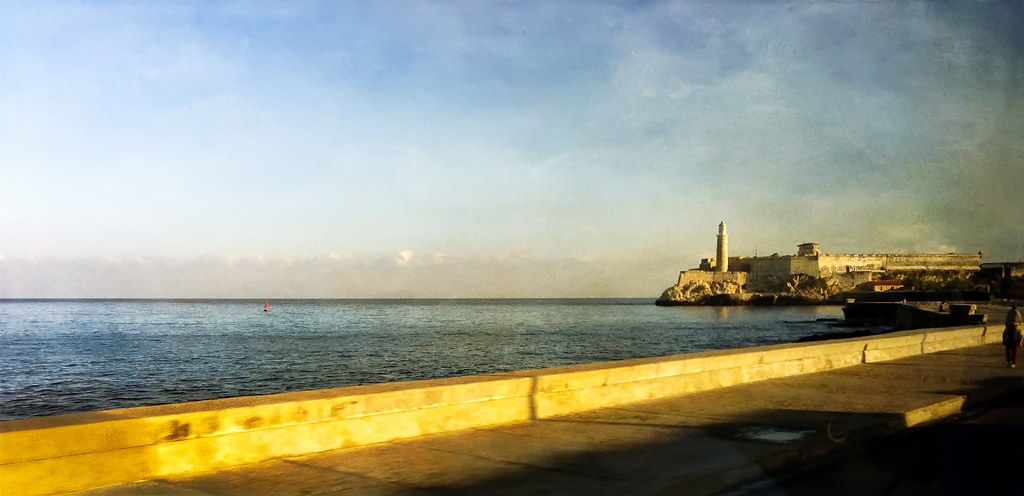 Golden Hour on the Malecón - Havana - 2013