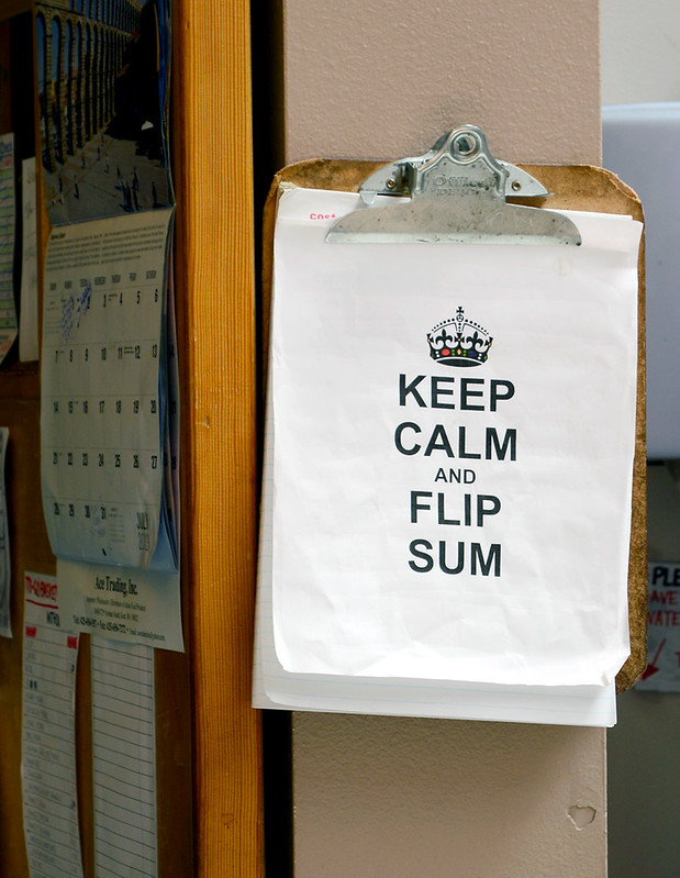 Keep Calm and Flip Sum
