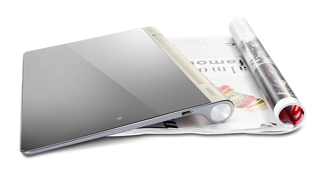 Yoga Tablet with Magazine