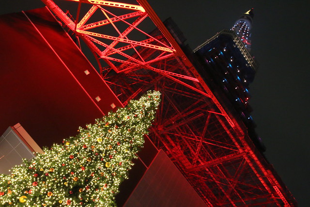 東京タワークリスマスイルミネーション点灯式2013