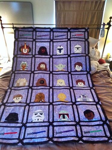 Lego Star Wars Quilt top