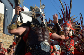 Mojácar 2013/Parade of the Moors & Christians Festival/Almeria Spain